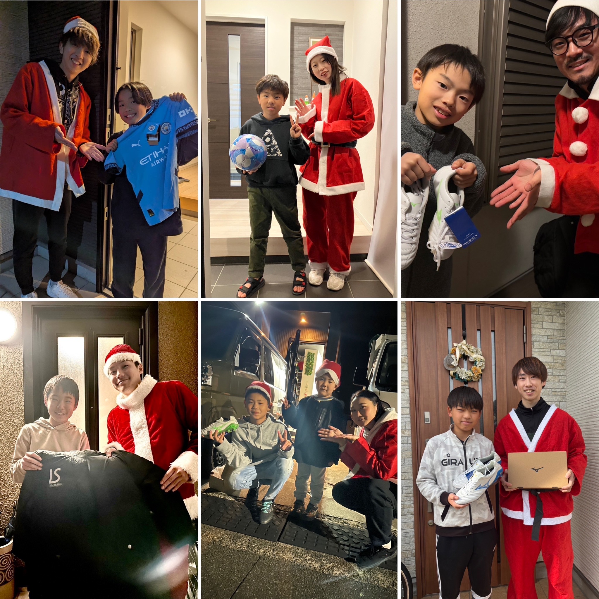 今年もキシスポサンタが登場し プレゼントをお届けしました☆